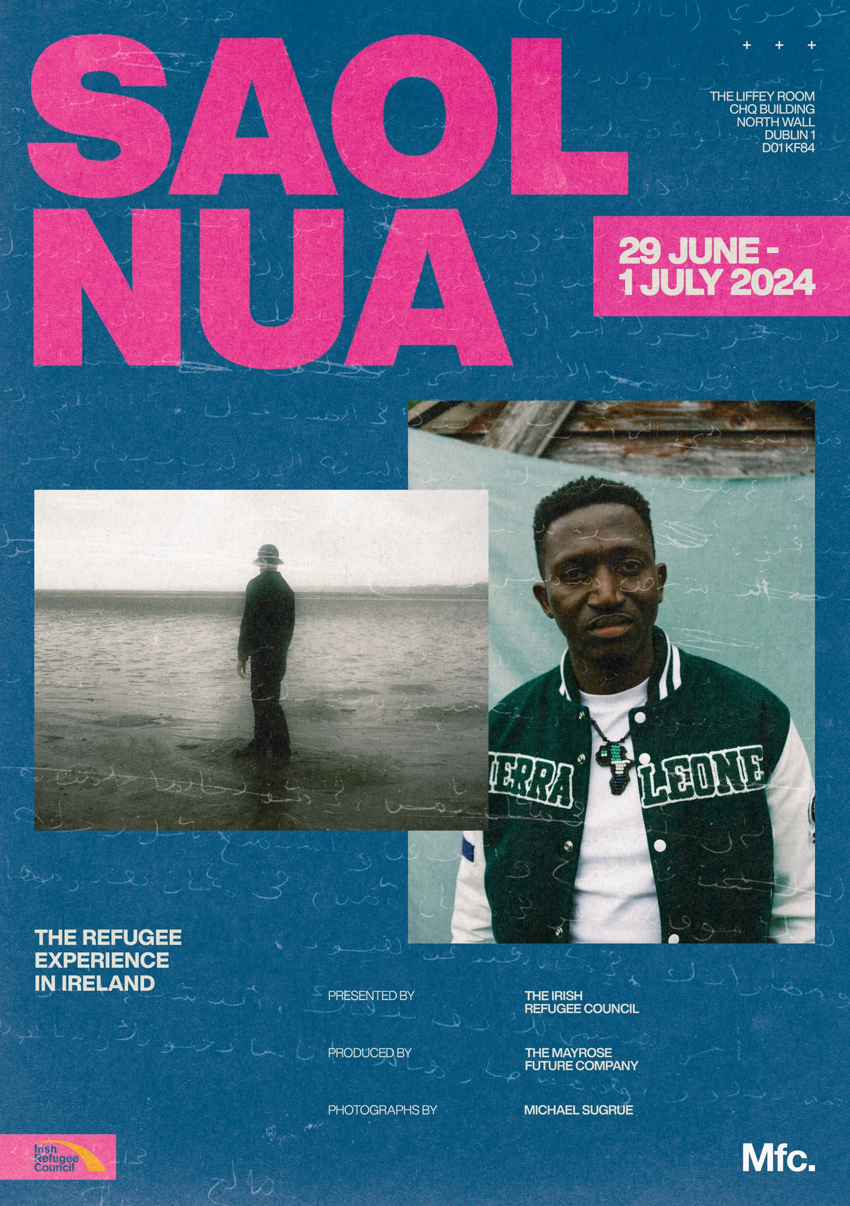 Saol Nua exhibition poster